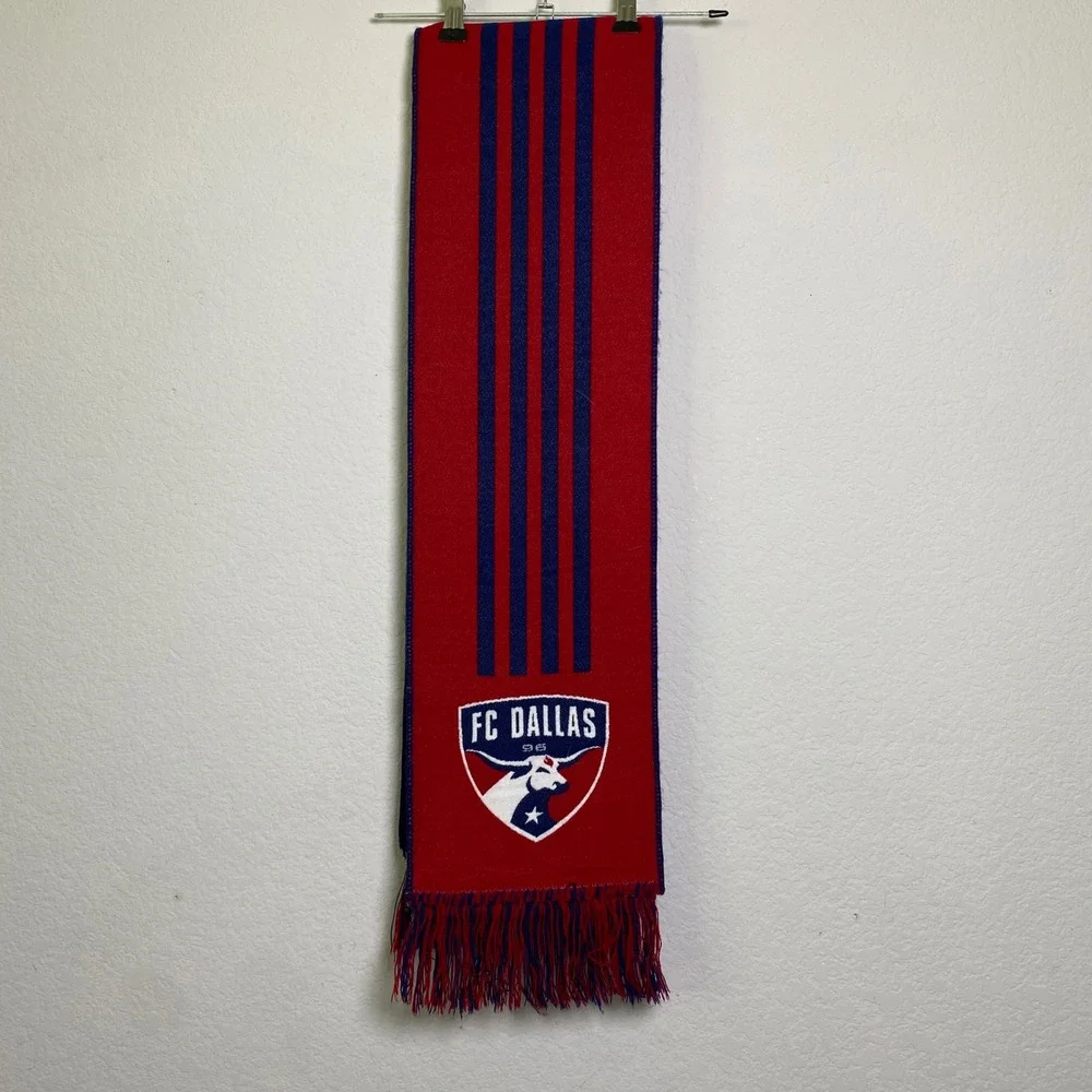 FC Dallas Scarf Soccer‎ MLS Team Pride American Flag Patriotic Season Ticket